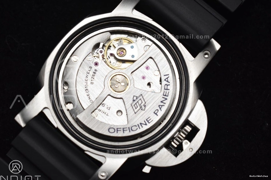 Black PAM2223 White Rubber 42mm on Strap Submersible Edition Best MoistureWicking Dial P 990 VSF 0506